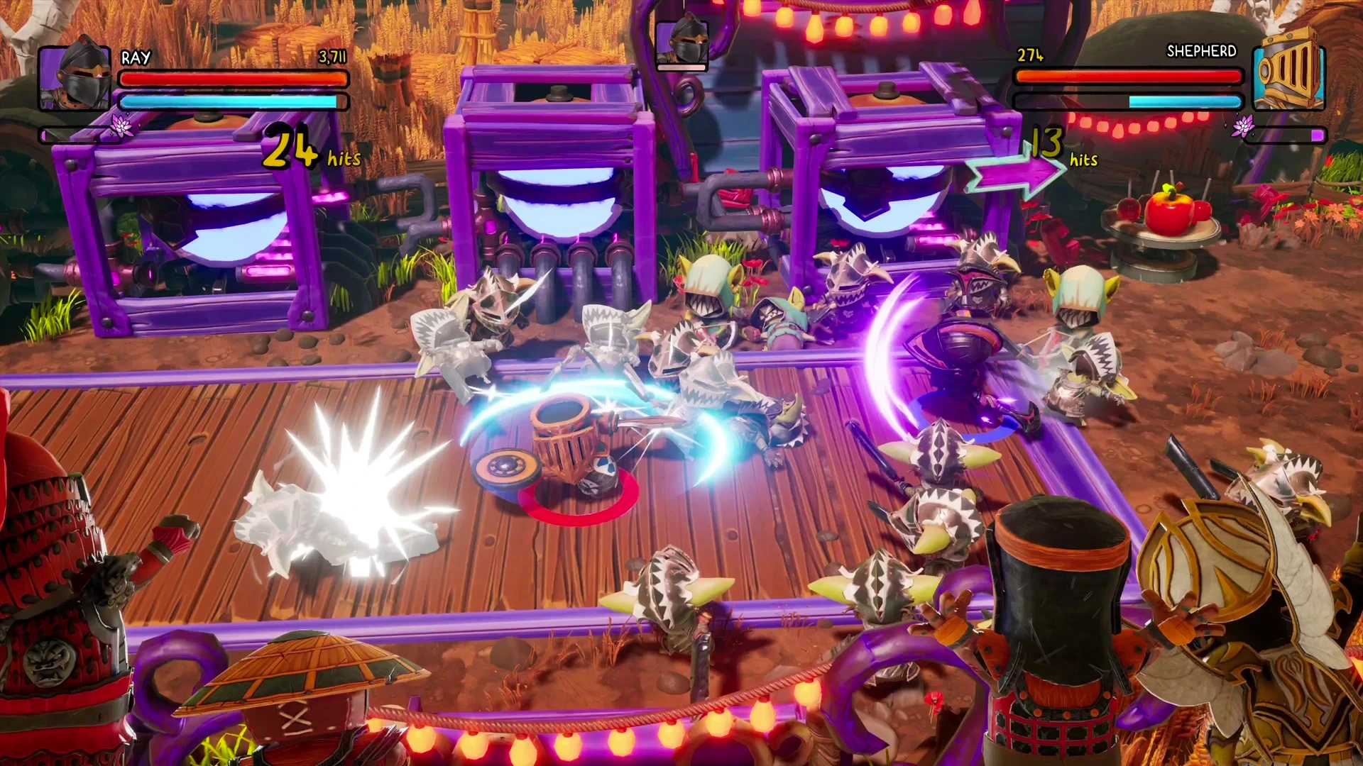 Mode coop du jeu Big Helmet Heroes